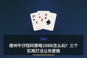德州牛仔短码策略20BB怎么玩？三个实用打法让你更稳