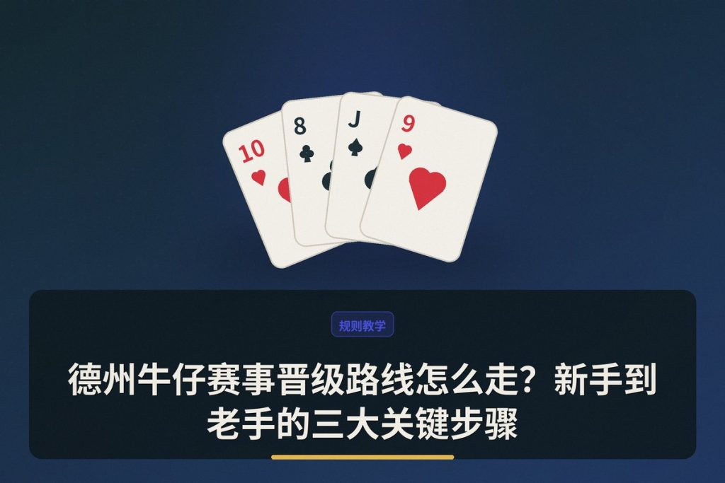 德州牛仔赛事晋级路线怎么走？新手到老手的三大关键步骤