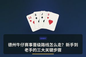 德州牛仔赛事晋级路线怎么走？新手到老手的三大关键步骤
