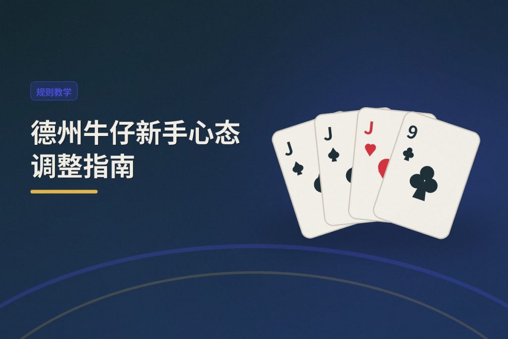 德州牛仔新手心态调整指南：三大关键让你打得更稳