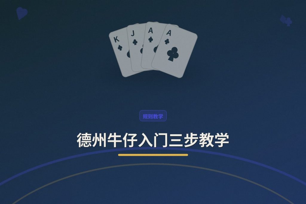 德州牛仔入门三步教学：从新手到更稳的实战指南