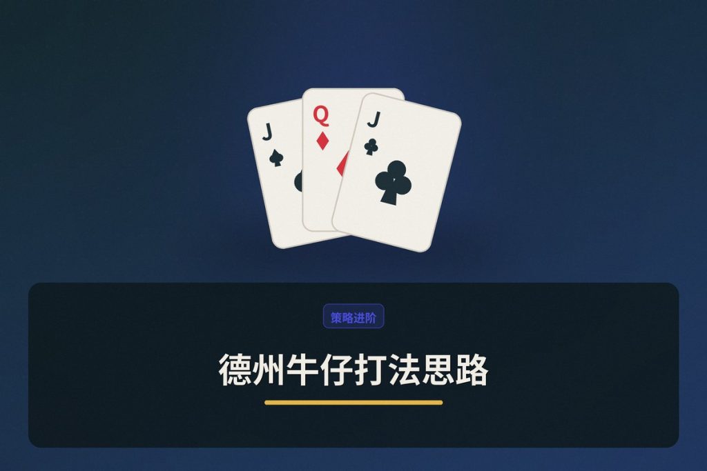 德州牛仔打法思路：三个让牌路更稳的核心技巧