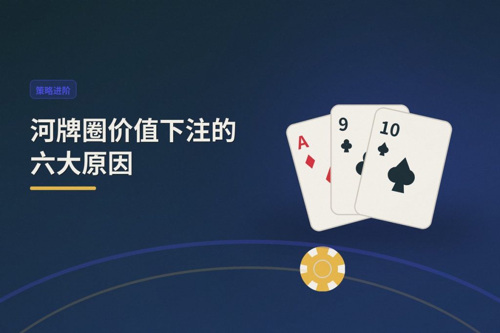 河牌圈价值下注的六大原因：为什么你应该果断出手？