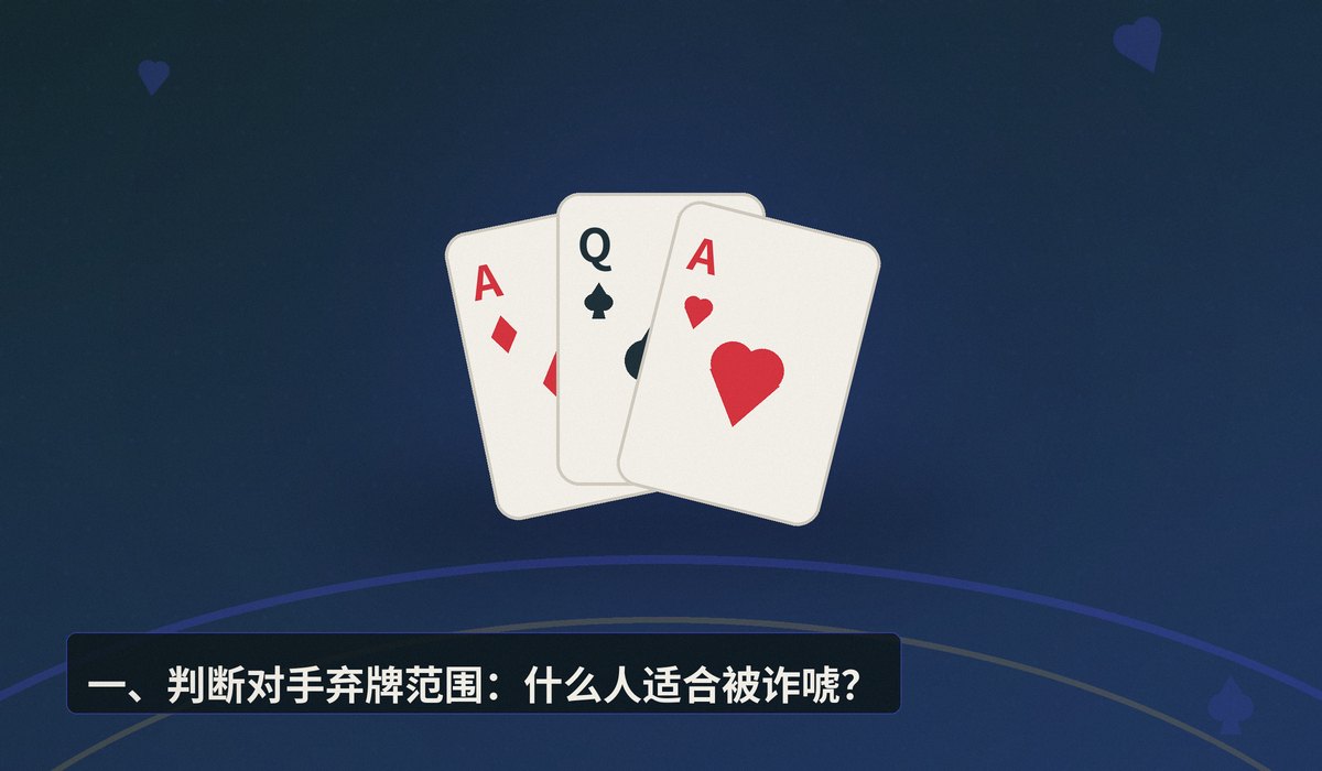 德州牛仔河牌圈诈唬策略 - 【进阶技巧】德州牛仔河牌圈诈唬策略：三个让打法更稳的要点