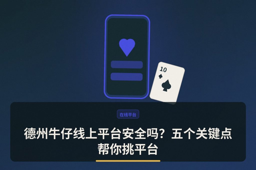 德州牛仔线上平台安全吗？五个关键点帮你挑平台