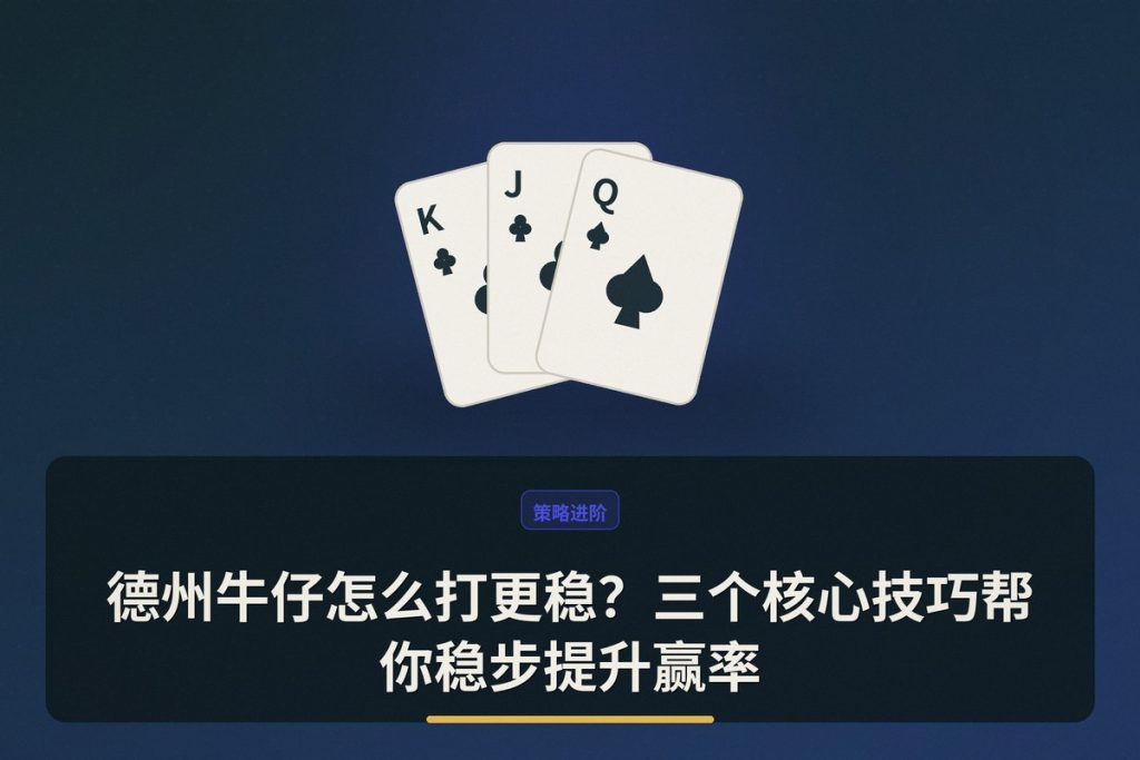 德州牛仔怎么打更稳？三个核心技巧帮你稳步提升赢率
